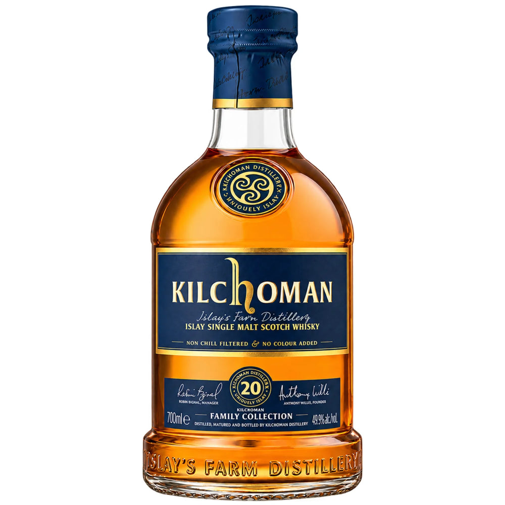 Kilchoman Family Collection 20 Year Single Malt Scotch Whisky 1st Edition Bottle