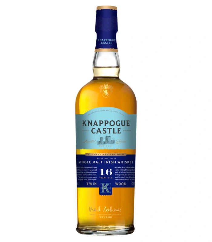 Buy Knappogue Castle 16 Year Old Single Malt Irish Whiskey 750mL Online - The Barrel Tap Online Liquor Delivered