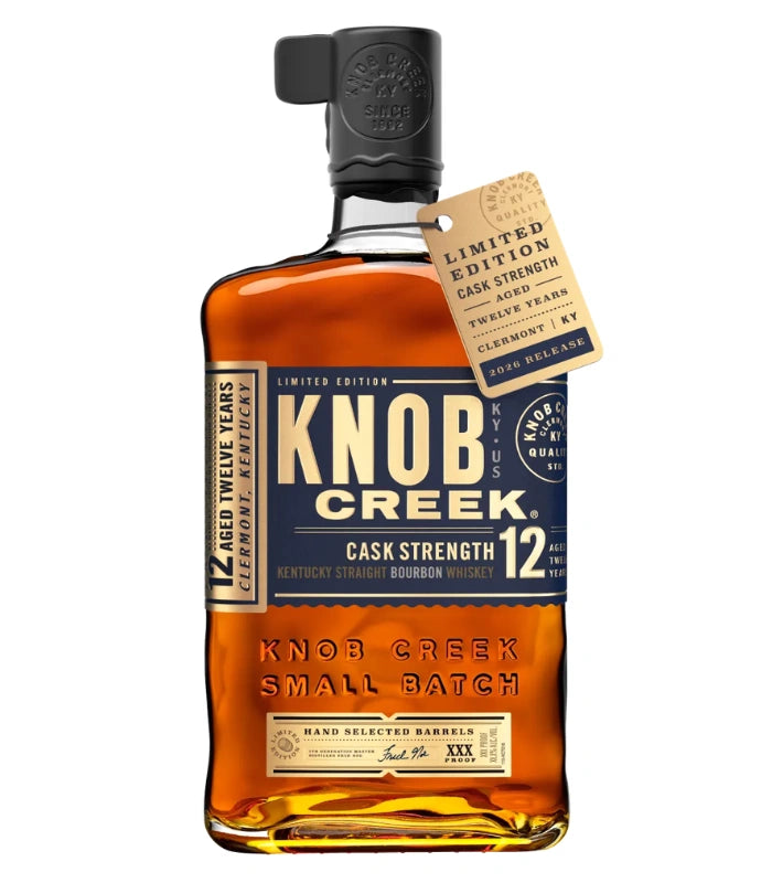 Knob Creek 12 Year Cask Strength Kentucky Straight Bourbon 750mL