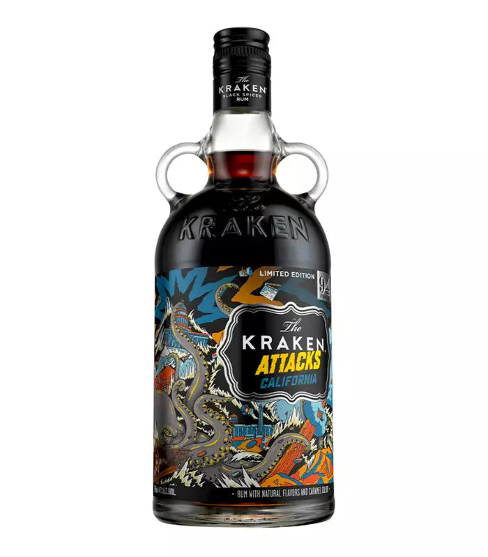 Kraken Attacks California Black Spiced Rum 750mL
