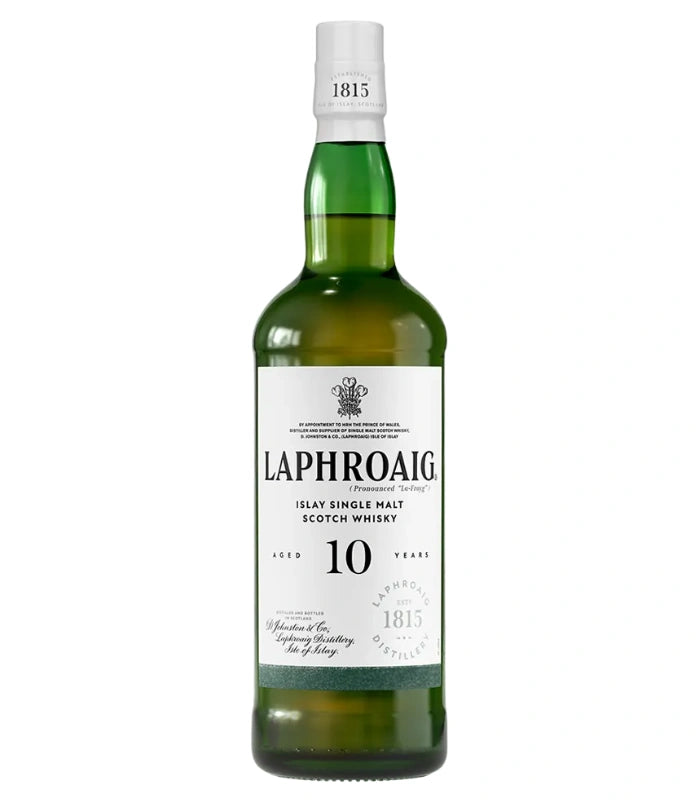 Buy Laphroaig 10 Year Old Islay Single Malt Scotch Whisky 750mL Online - The Barrel Tap Online Liquor Delivered