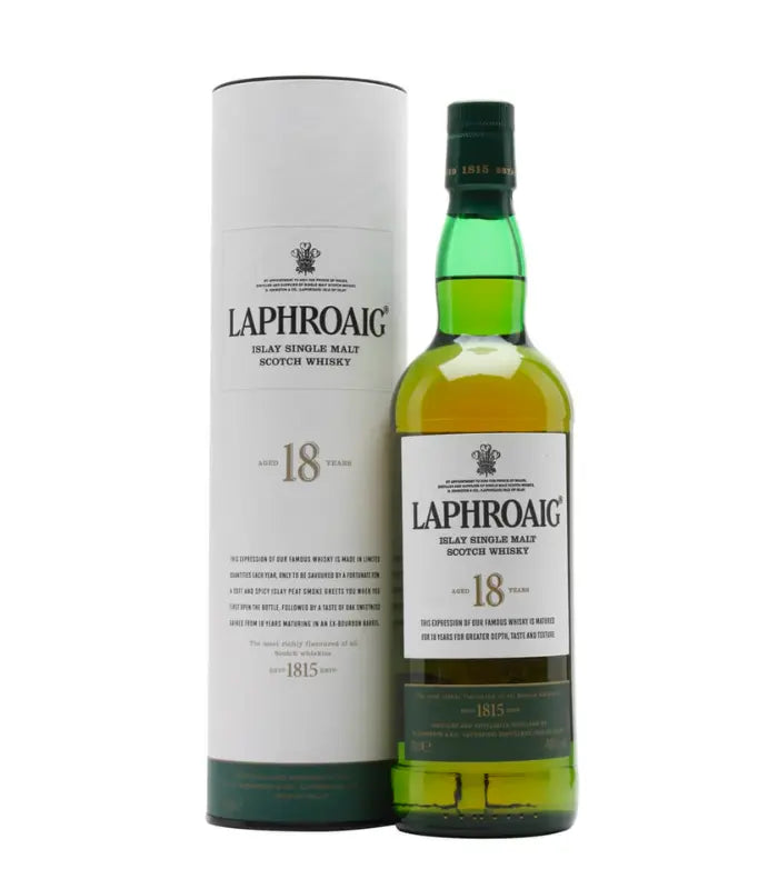 Laphroaig 18 Year Old Scotch Whisky 750mL