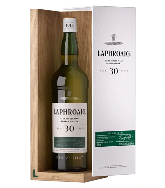 【新品・未開封】LAPHROAIG 30years Single Malt Laphroaig 30 Year Old 2024 Release | The Barrel Tap