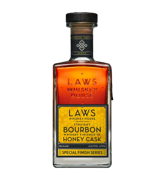 Laws Whiskey House Honey Cask Finish Bourbon 750mL