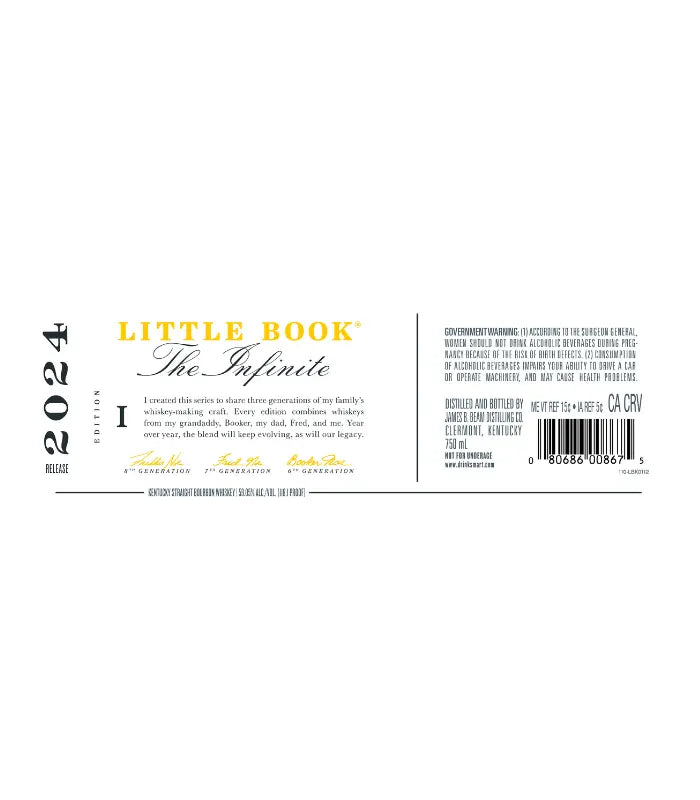 Little Book The Infinite 2024 Release Bourbon