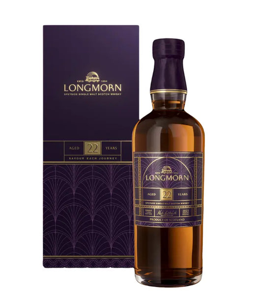 Longmorn 22 Year Speyside Single Malt Scotch Whisky | The Barrel Tap