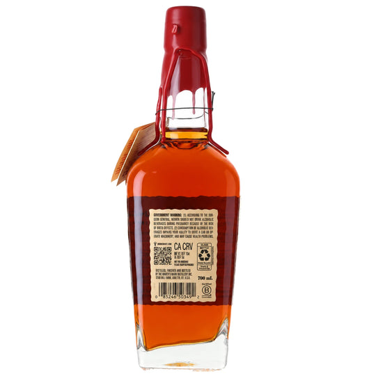 Maker's Mark The Lost Recipe Series Bourbon Edition 03, Back Side Showing UPC Barcode