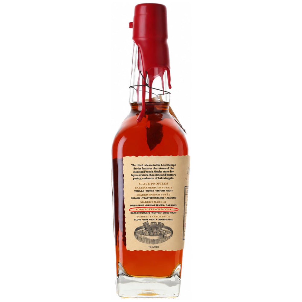 Maker's Mark The Lost Recipe Series Bourbon Edition 03, Left Side 