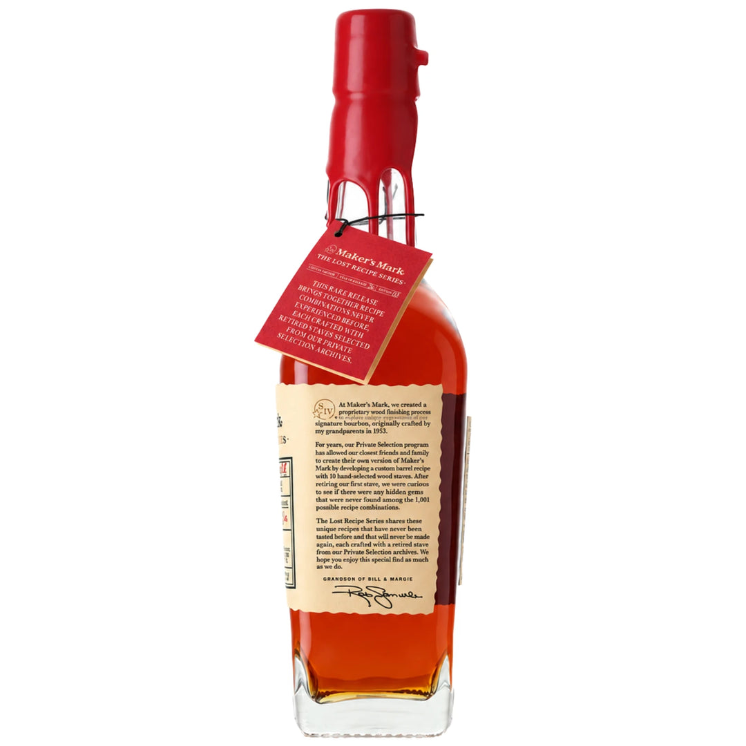 Maker's Mark The Lost Recipe Series Bourbon Edition 03, Right Side 