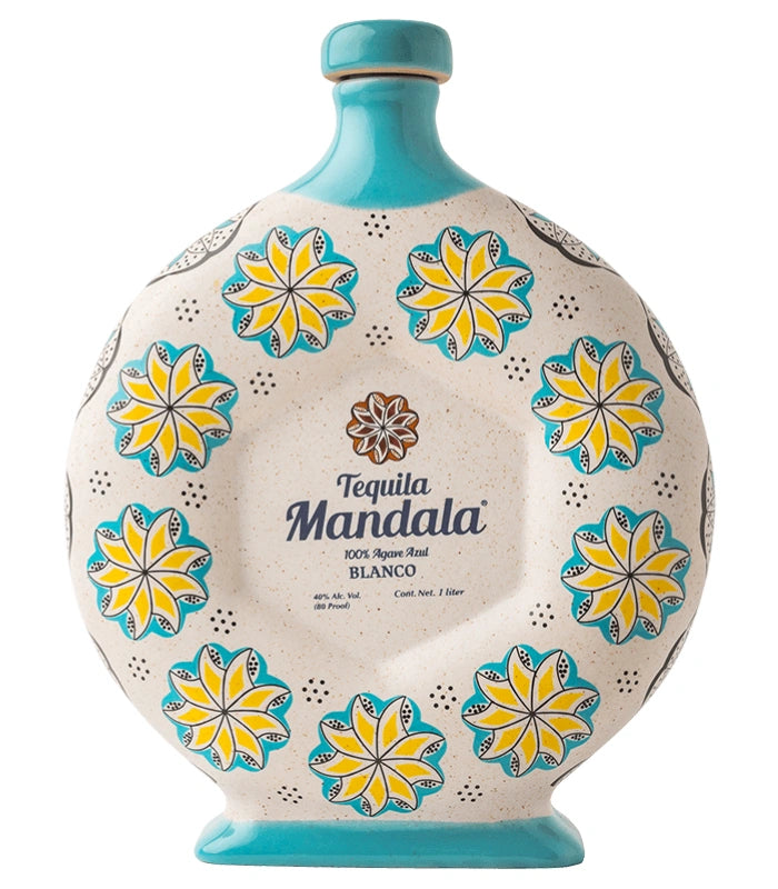 Buy Mandala Blanco Ceramic Tequila 1L Online - The Barrel Tap Online Liquor Delivered