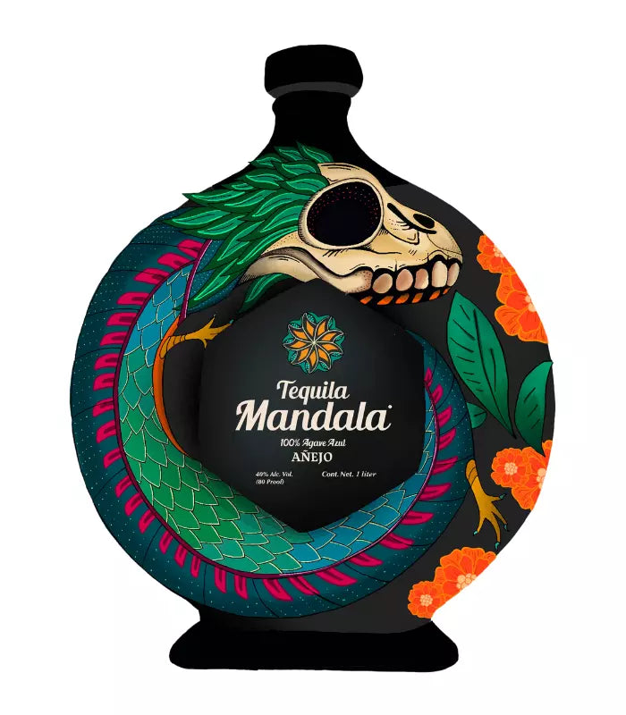Mandala Día de Muertos Limited Edition Añejo Tequila 2023 1L