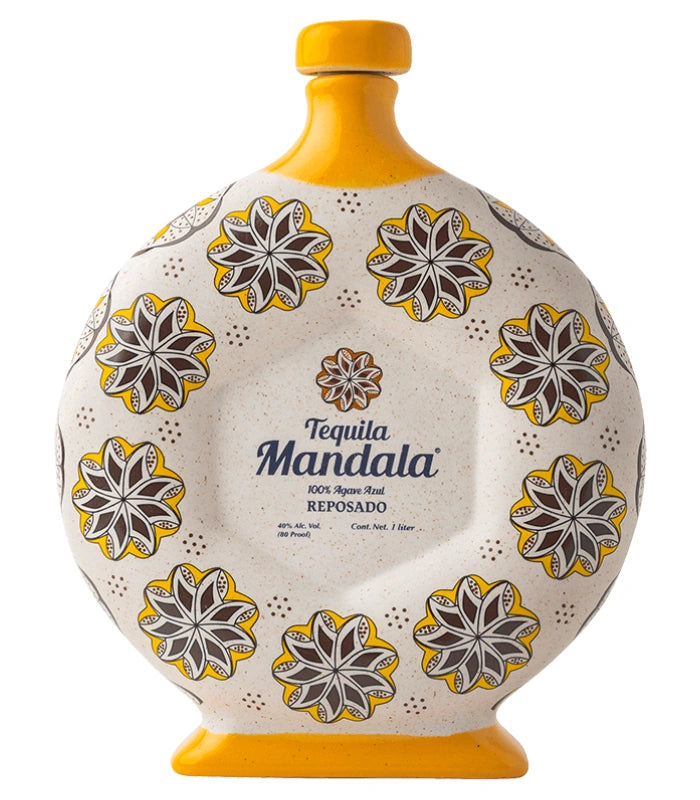Buy Mandala Reposado Ceramic Tequila 1L Online - The Barrel Tap Online Liquor Delivered