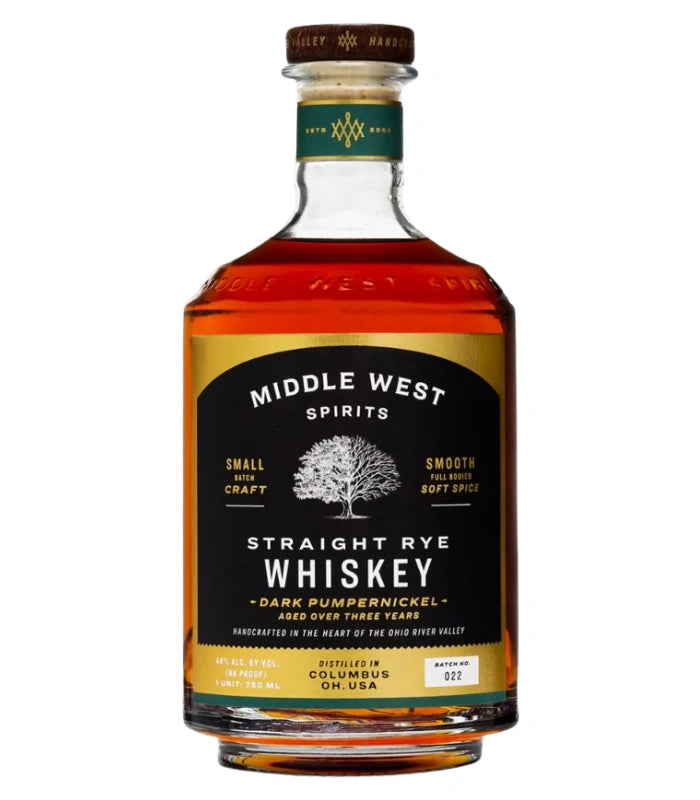 Middle West Spirits Dark Pumpernickel Straight Rye Whiskey