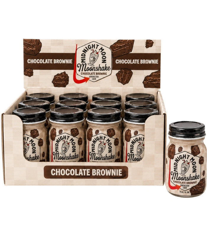 Midnight Moon Chocolate Brownie Moonshine Minis (12 x 50mL)