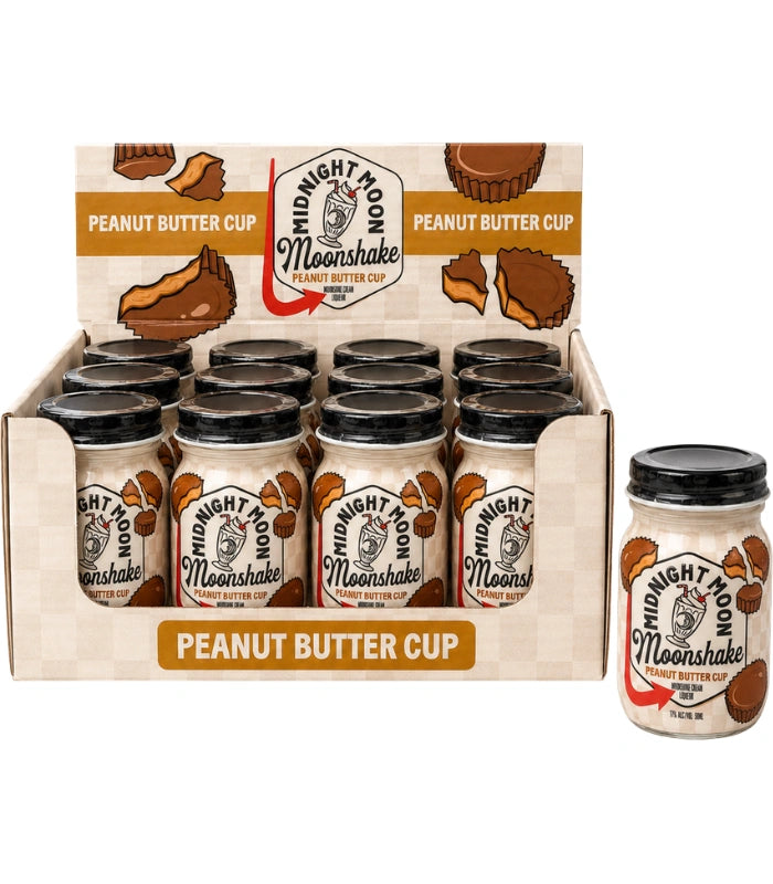 Midnight Moon Peanut Butter Cup Moonshine Minis (12 x 50mL)