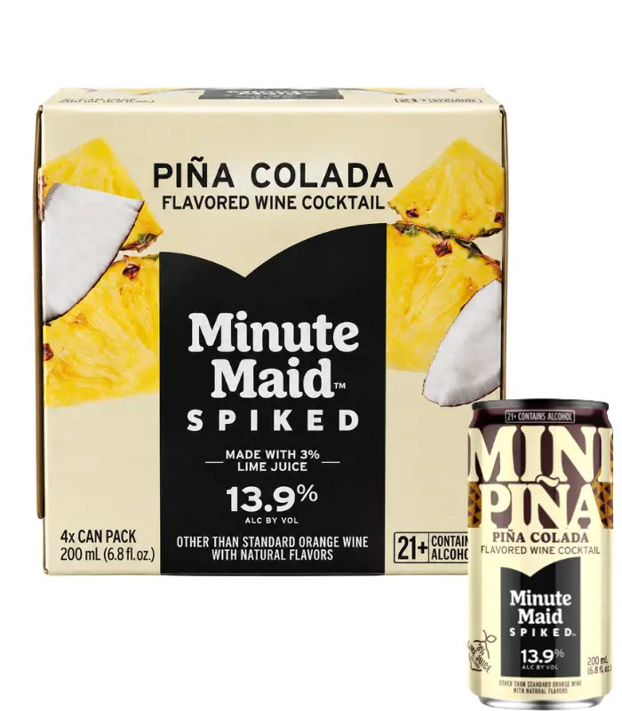 Minute Maid Spiked Wine Pina Colada 4-Pack