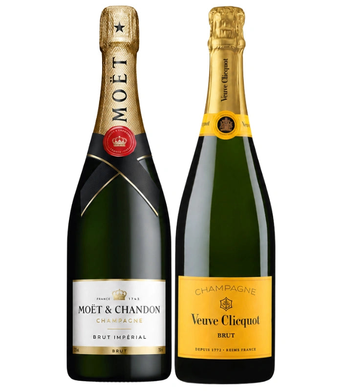MOET & CHANDON X VEUVE CLICQUOT CHAMPAGNE BUNDLE