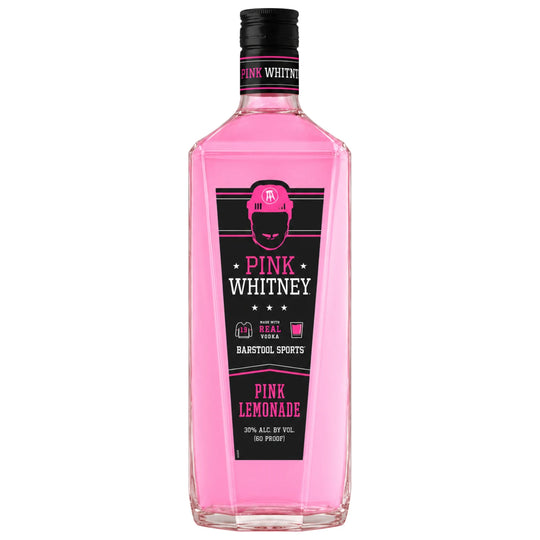 Bottle of New Amsterdam Pink Whitney Vodka 1.75L