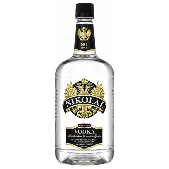 Bottle of Nikolai Premium Vodka 1.75L