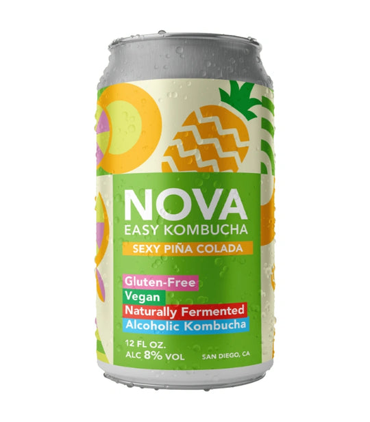 Nova Kombucha Sexy Piña Colada 6-Pack