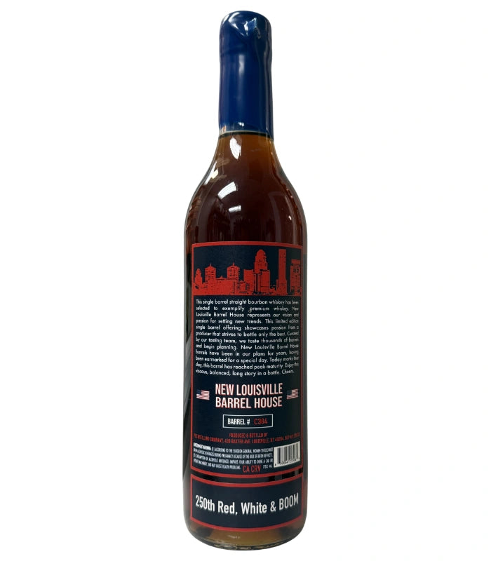 Nulu New Louisville 9 Year Straight Bourbon '250th Red, White & BOOM' 131.2 Proof