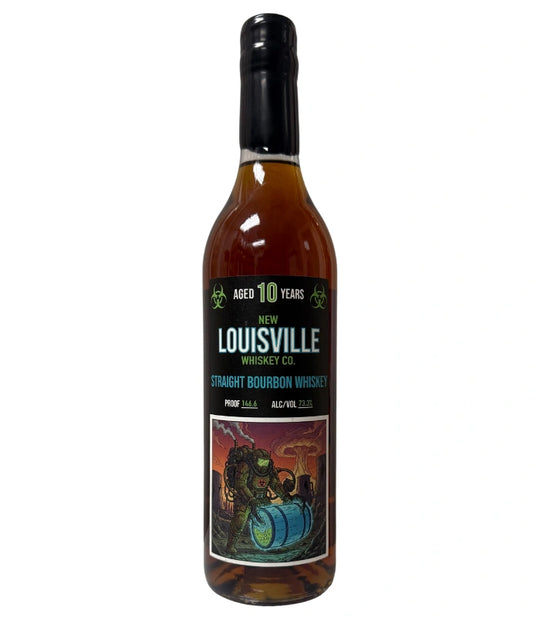 Nulu New Louisville Whiskey Co. 10 Year Bourbon 'Nuclear Nectar' HAZMAT 146.6 Proof