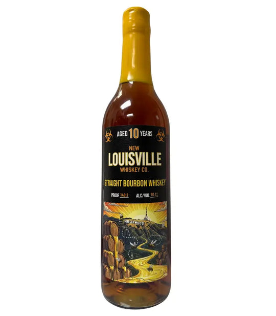 Nulu New Louisville Whiskey Co. 10 Year HAZMAT Bourbon 'Hollywood Honey' 140.2 Proof