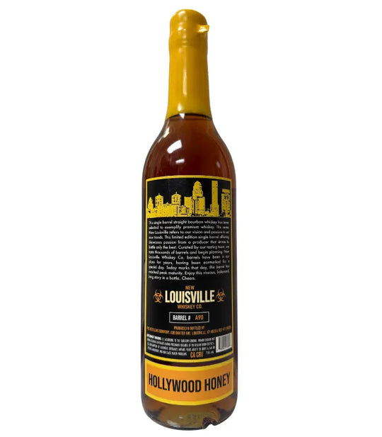 Nulu New Louisville Whiskey Co. 10 Year HAZMAT Bourbon 'Hollywood Honey' 140.2 Proof