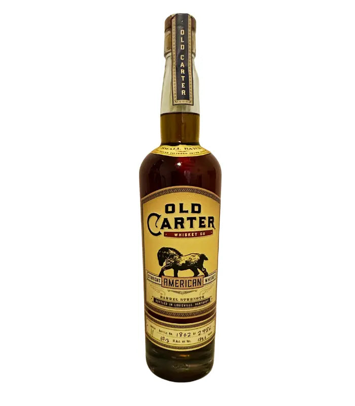 Old Carter Straight American Whiskey Small Batch 11 2023 Release