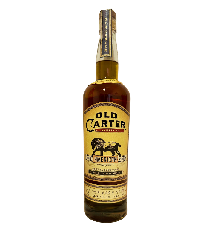 Old Carter Straight American Whiskey Small Batch 12 2023 Release