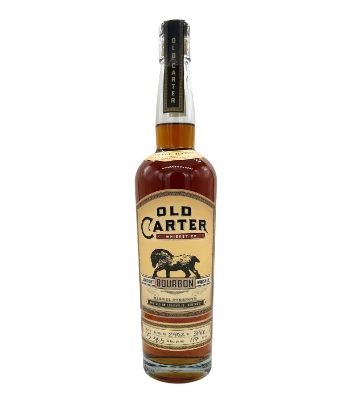 Old Carter Straight Bourbon Whiskey Small Batch 15 2023 Release 750mL