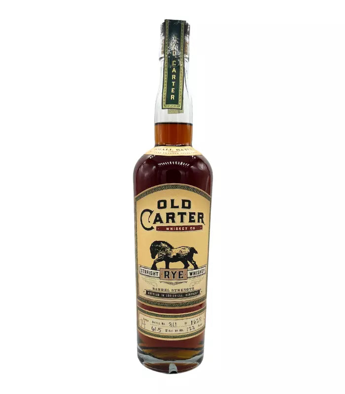 Old Carter Straight Rye Whiskey Batch 14 2023 Release