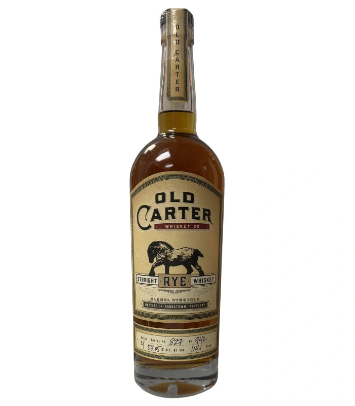 Buy Old Carter Straight Rye Whiskey Batch 5 Online | The Barrel Tap