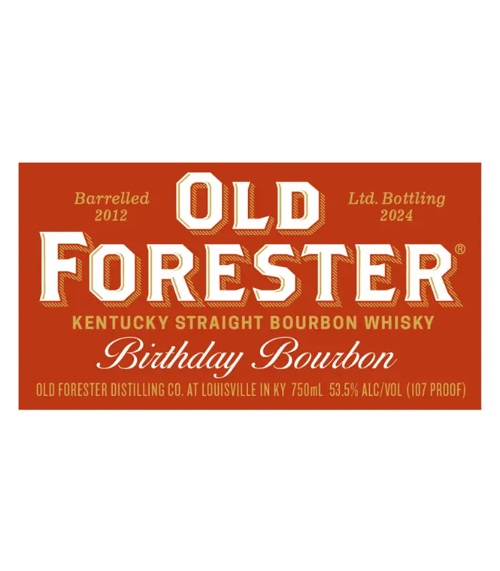 Old Forester 2024 Birthday Bourbon 750mL
