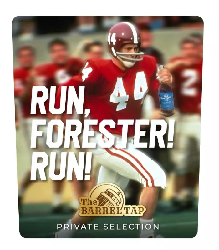 Old Forester "Run Forester Run" Single Barrel The Barrel Tap Private Select Bundle