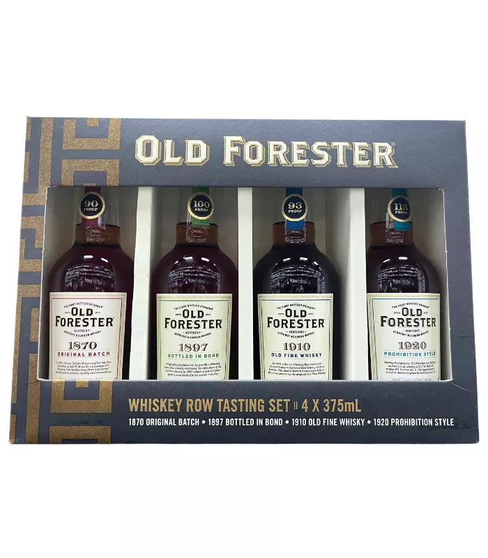 Old Forester Whiskey Row Tasting Set 4 x 375mL