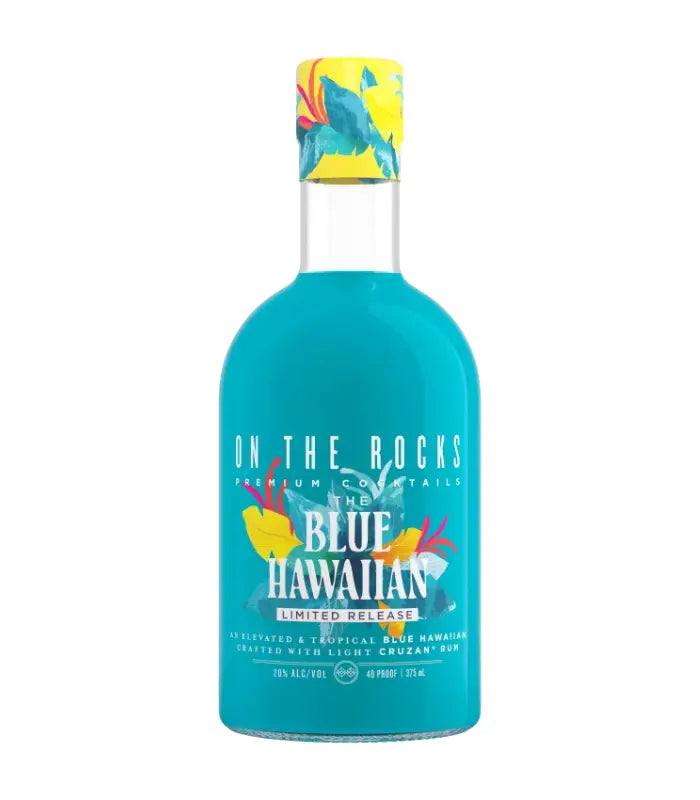On The Rocks Blue Hawaiian Limited Release Cocktail 375mL
