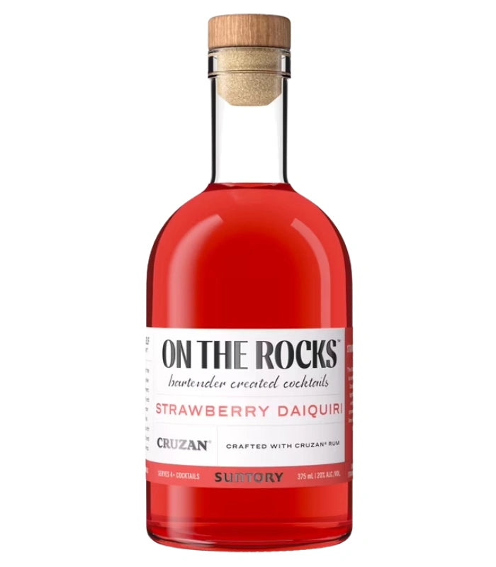 On The Rocks Strawberry Daiquiri Ready-to-Drink Cocktail 375mL
