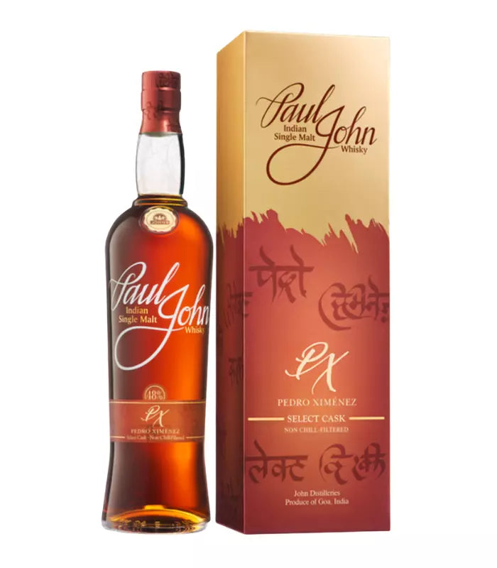 Paul John PX Select Cask Indian Single Malt Whisky 750mL