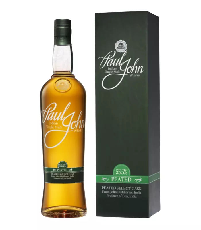Paul John Peated Select Cask Indian Single Malt Whisky 750mL