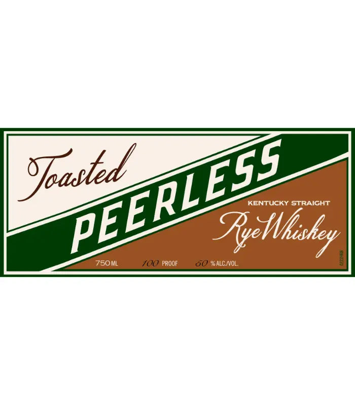 Peerless Toasted Kentucky Straight Rye Whiskey 750mL