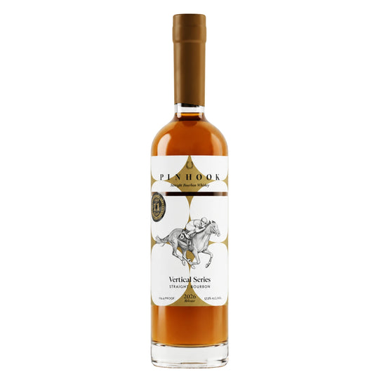 Bottle of Pinhook 11 Year Vertical Series Straight Bourbon 2026 Release 750mL