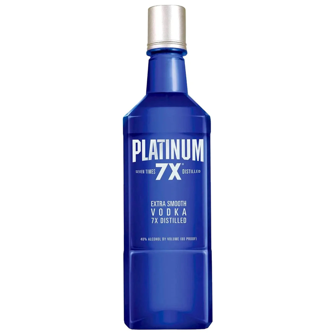 Bottle of Platinum 7X Vodka 750mL