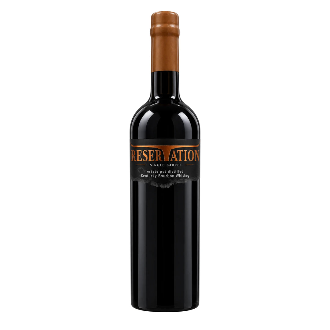 Bottle of Preservation 8 Year Old Wheated Pot Distilled Bourbon Toasted Praline Butter Bomb 750mL