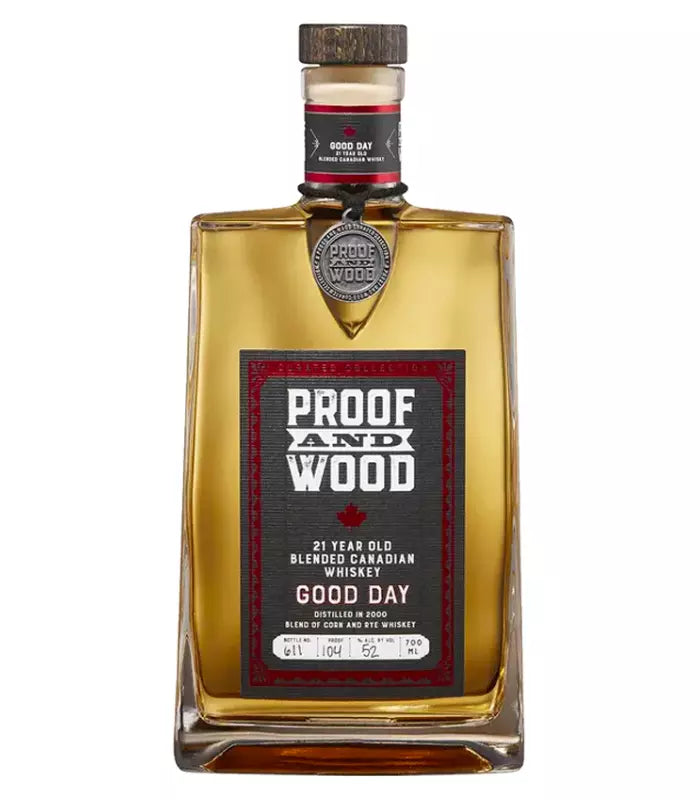 Proof and Wood Good Day 21 Year Old Canadian Whiskey 700mL