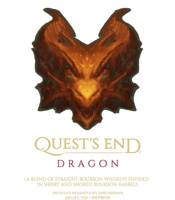 Quest's End Dragon Straight Bourbon Whiskey