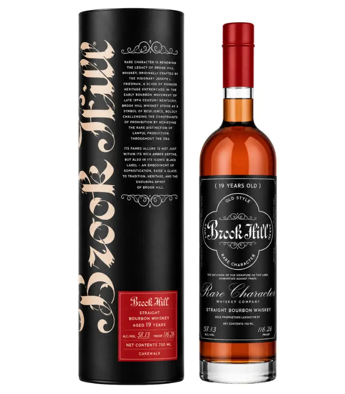 Rare Character Brook Hill 'Cakewalk' 19 Year Bourbon 116.26 Proof