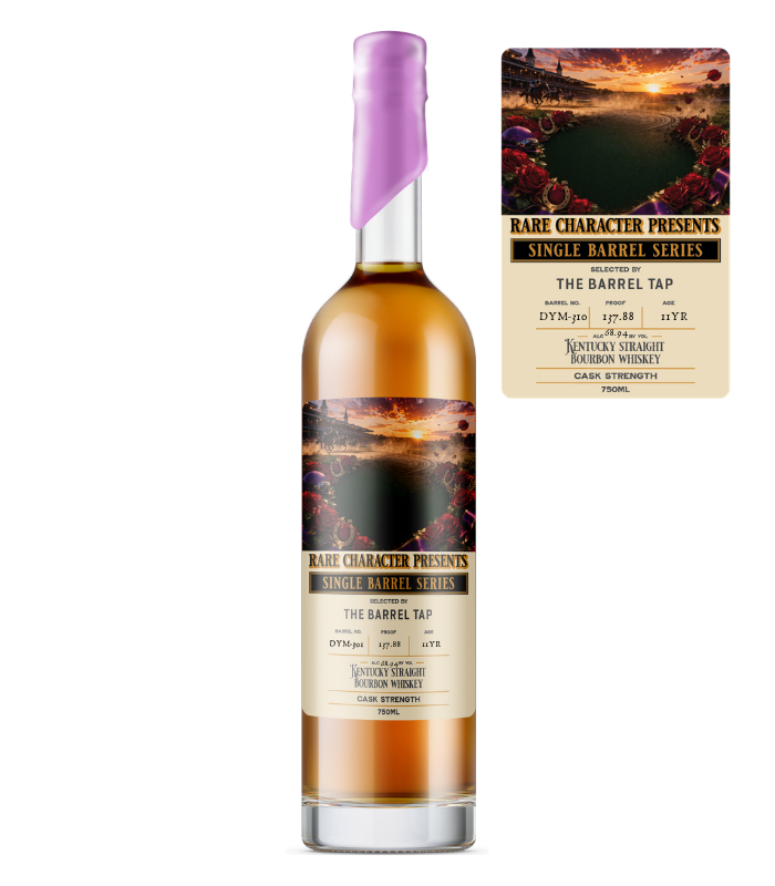 Rare Character "The Barrel Tap" Single Barrel DYM-310 137.88 Proof Bourbon