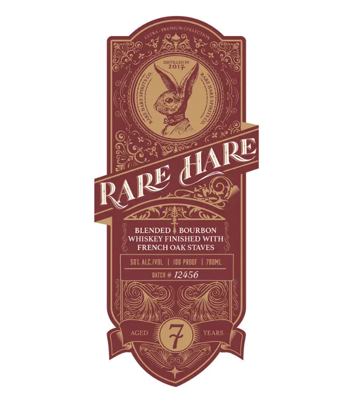 Rare Hare 7 Year Bourbon French Oak Stave Finish