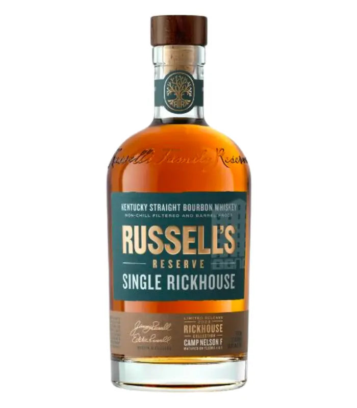 Russell’s Reserve Single Rickhouse 2023 Camp Nelson F Bourbon Whiskey 750mL